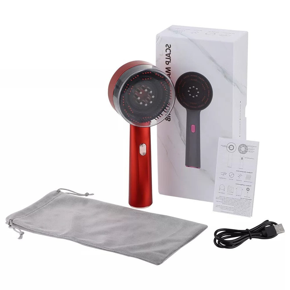 Cionta Red & Blue Light Scalp Therapy Brush